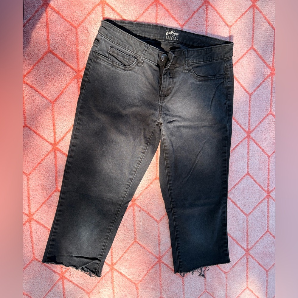 Tokyo Darling Black Ankle Jeans